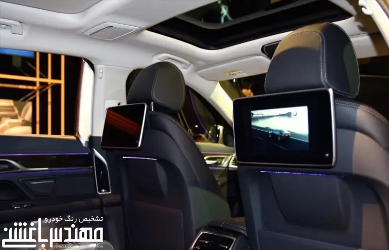 نمای داخلی بی ام و 730Li