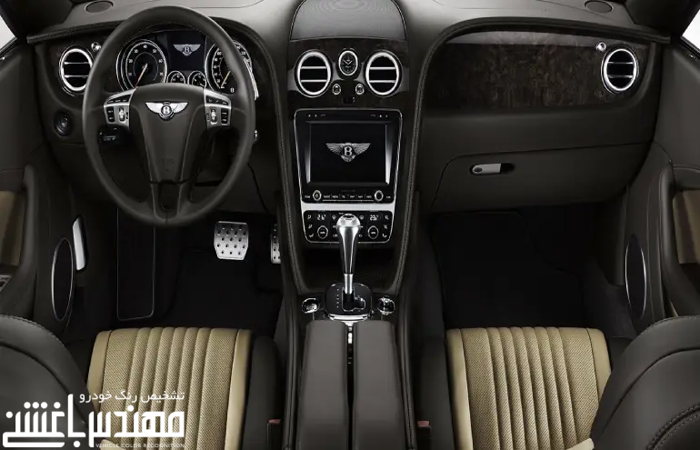 نمای داخلی بنتلی کانتیننتال 