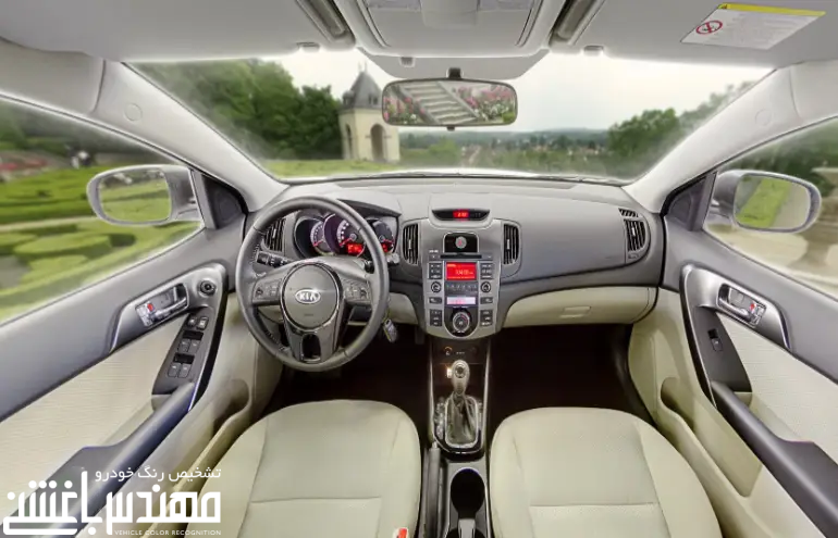 نمای داخلی کیا سراتو سایپا