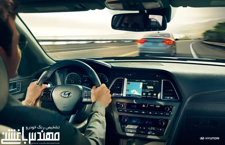 نمای داخلی هیوندای سوناتا ال اف
