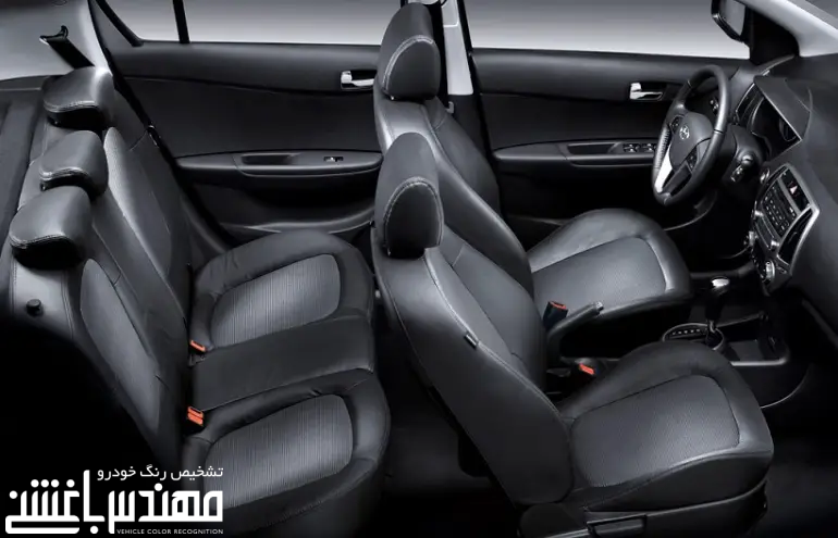 نمای داخلی هیوندای i20