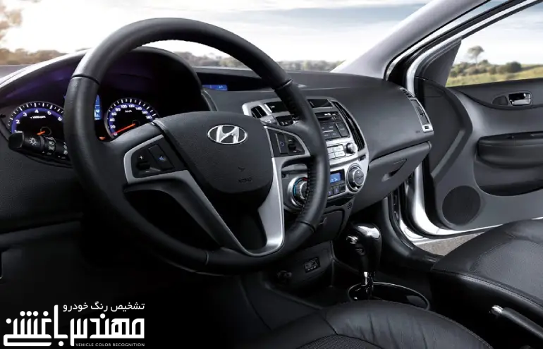 نمای داخلی هیوندای i20