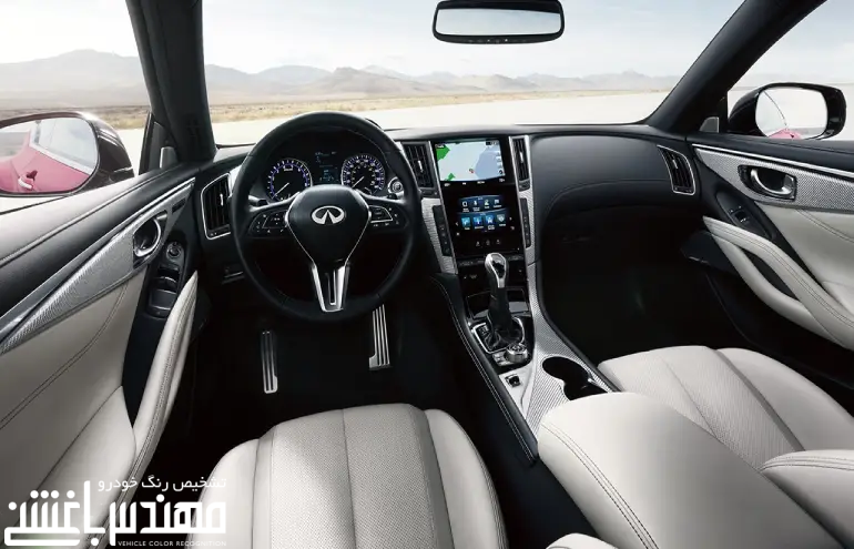 نمای داخلی اینفینیتی Q60 کوپه