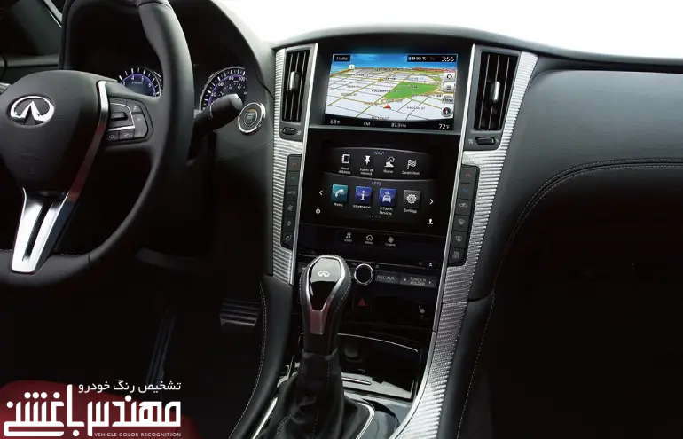 نمای داخلی اینفینیتی Q60 کوپه