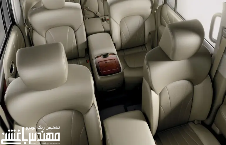 نمای داخلی اینفینیتی QX80 نمای داخلی اینفینیتی QX80