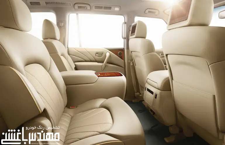 نمای داخلی اینفینیتی QX80 نمای داخلی اینفینیتی QX80