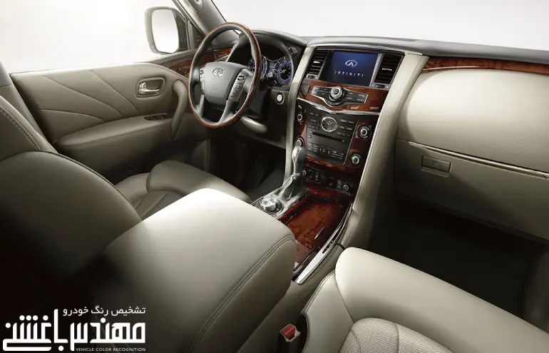 نمای داخلی اینفینیتی QX80 نمای داخلی اینفینیتی QX80