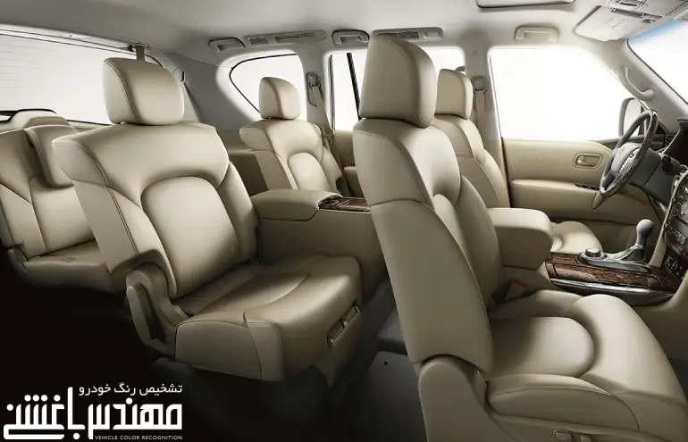 نمای داخلی اینفینیتی QX80 نمای داخلی اینفینیتی QX80