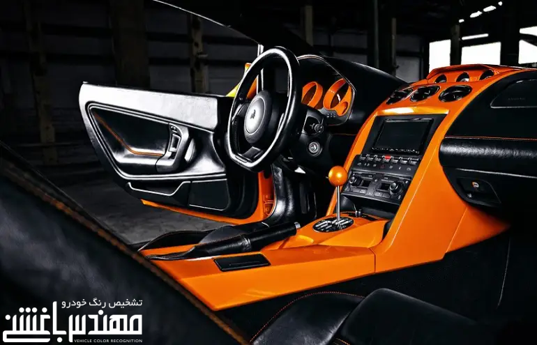 نمای داخلی لامبورگینی گالاردو 