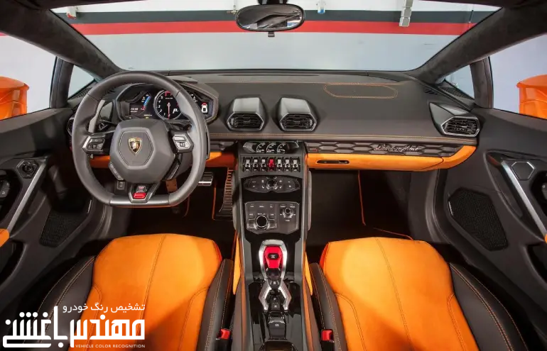 نمای داخلی لامبورگینی هوراکان