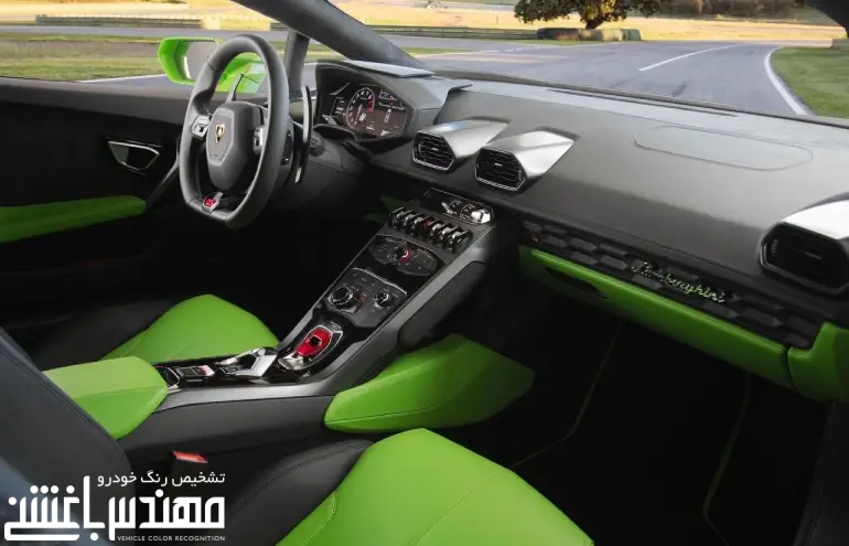 نمای داخلی لامبورگینی هوراکان
