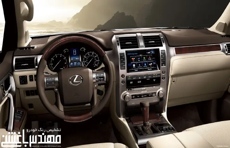 نمای داخلی لکسوس GX460