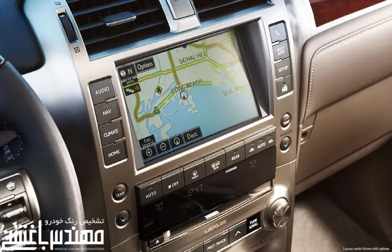 نمای داخلی لکسوس GX460