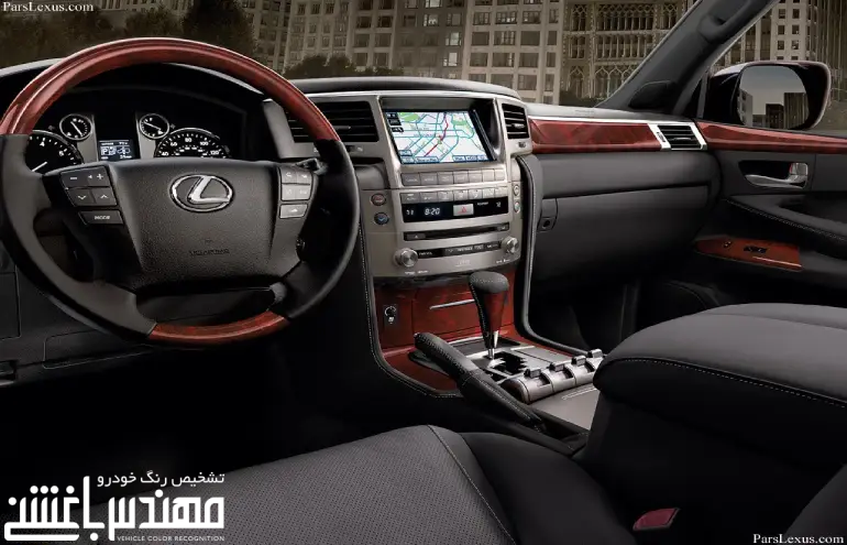 نمای داخلی لکسوس LX570