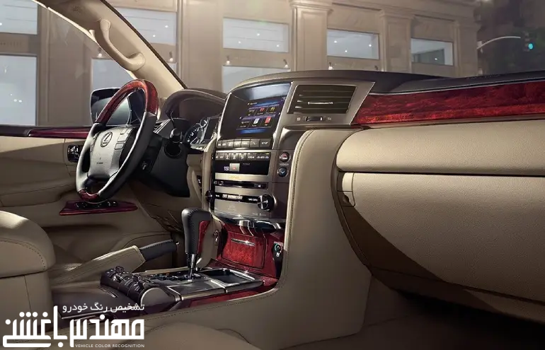 نمای داخلی لکسوس LX570