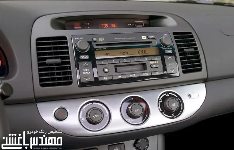 نمای داخلی تویوتا کمری 2005 - 2006