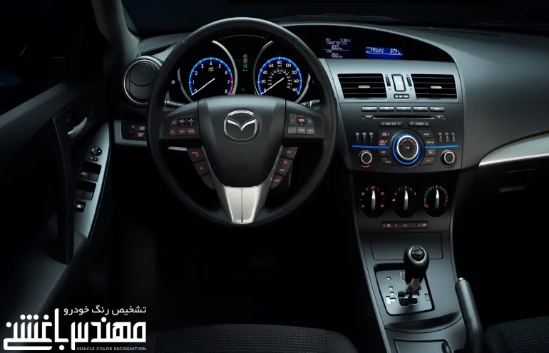 نمای داخلی مزدا 3 هاچ بک