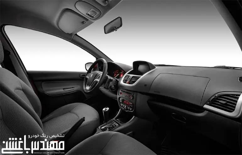 نمای داخلی پژو 207 اس دی 