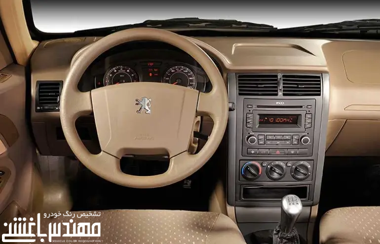 نمای داخلی پژو 405