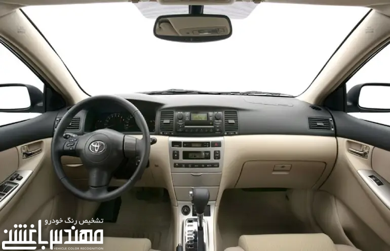 نمای داخلی تویوتا کرولا 2005 - 2007