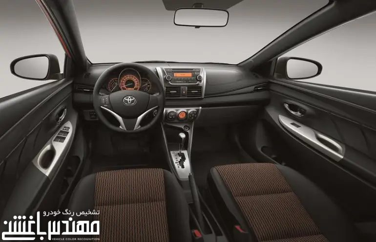 نمای داخلی تویوتا یاریس هاچ بک
