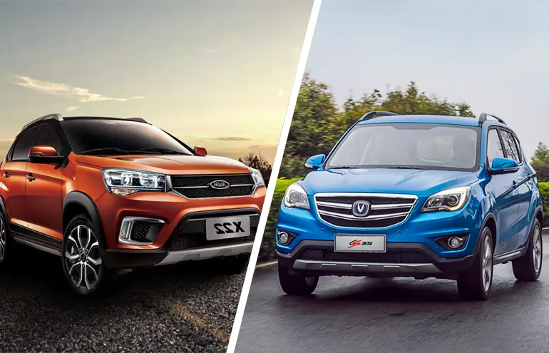 مقایسه چانگان CS35 و ام وی ام X22