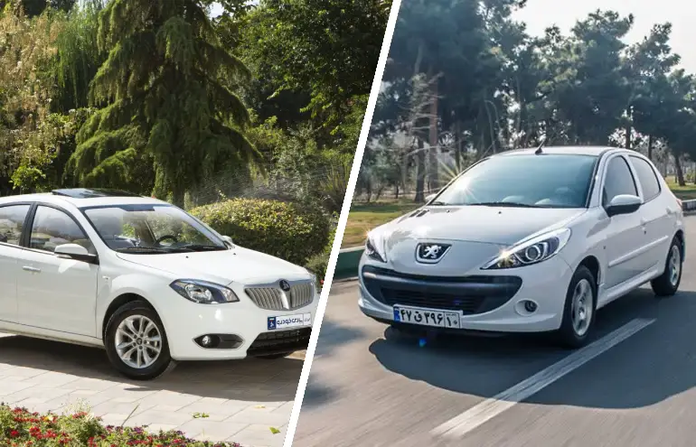 مقایسه برلیانس H320 و پژو 207 - پژو 207 بخریم یا برلیانس H320 ؟