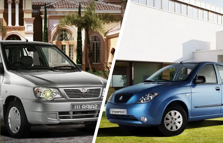 مقایسه پراید 111 و تیبا هاچ بک - پراید 111 بخرم یا تیبا 2 ؟
