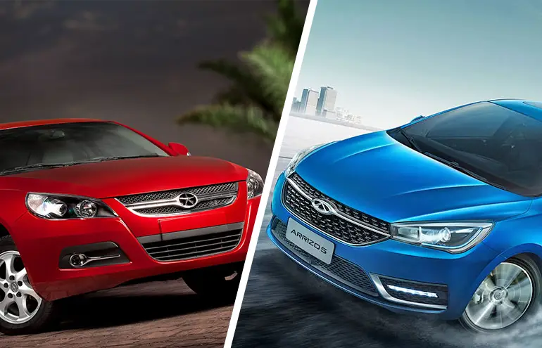 مقایسه جک جی 5 و چری آریزو 5