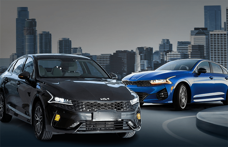 بررسی تیپ های کیا K5