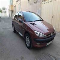 پژو 206 تیپ 5 مدل 1385