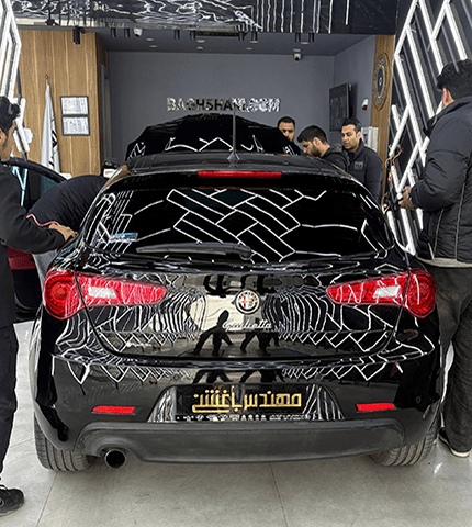 تشخیص رنگ آلفارومئو جولیتا