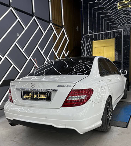کارشناسی خودرو بنز C200 AMG