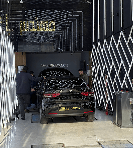 تشخیص رنگ تارا ایران خودرو