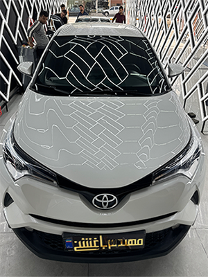 تشخیص رنگ تویوتا chr