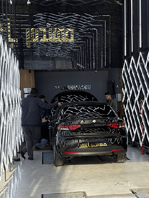 تشخیص رنگ تارا ایران خودرو